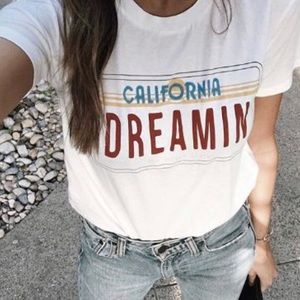 Topshop California dreamin tee